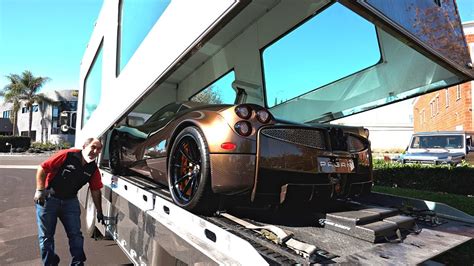 SENDING OUT MY HERMES PAGANI HUAYRA TO THE .